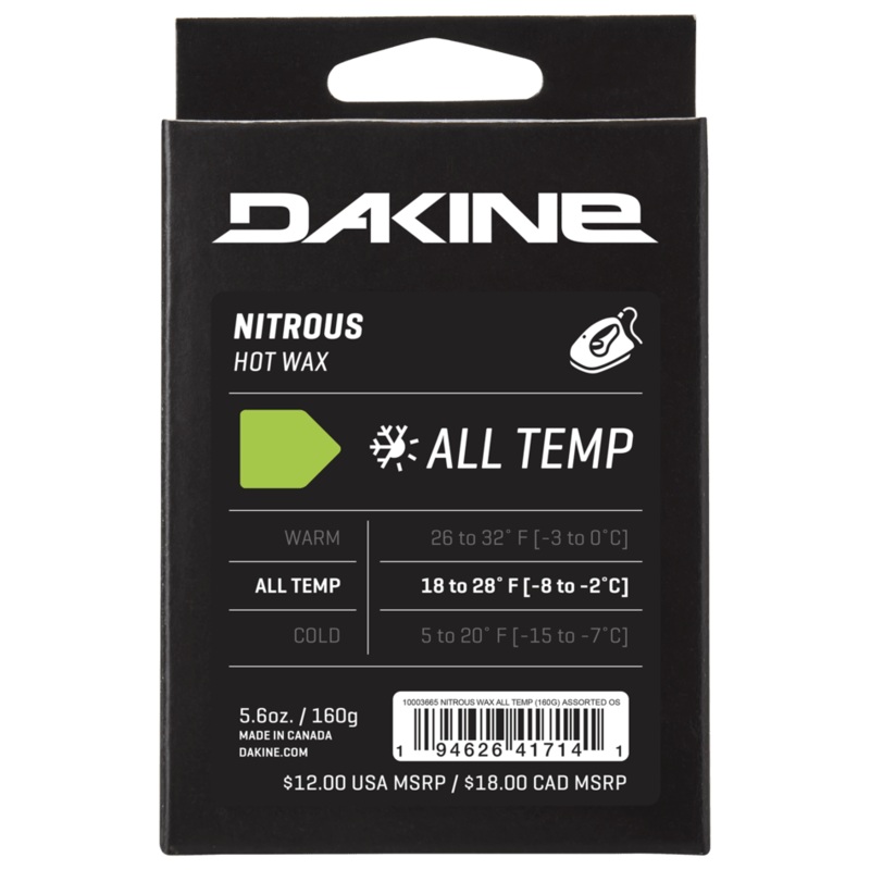Dakine Nitrous All Temp Wax 160 Gram in Assorted 2025