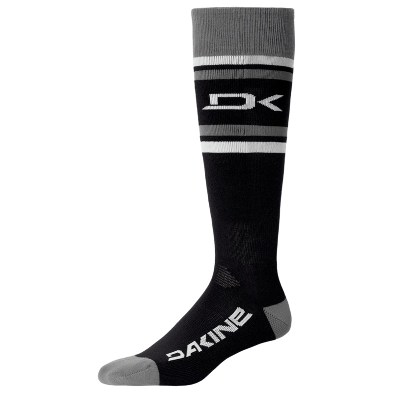 Dakine Womens Freeride Sock in Black Grey 2025
