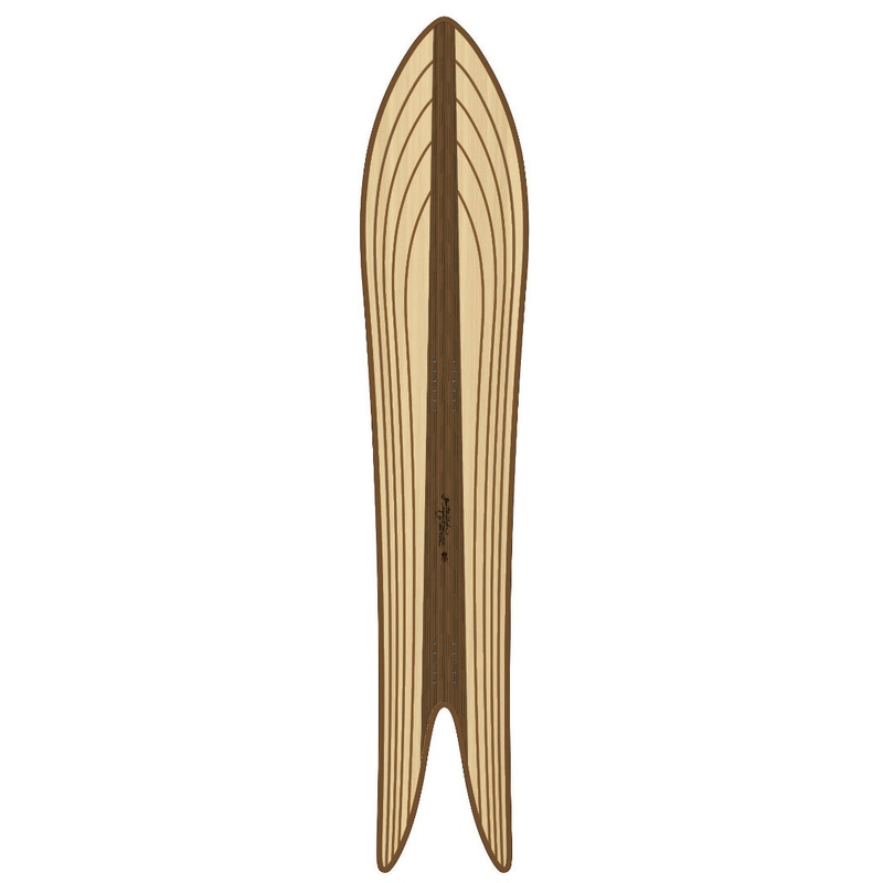 Gentemstick Super Fish Outline Core Snowboard 2025