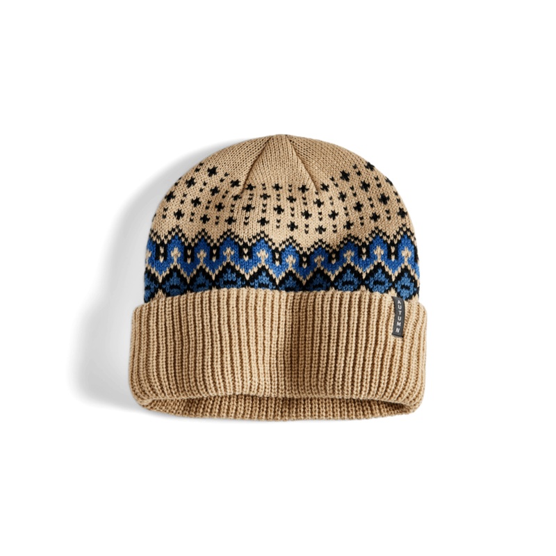 Autumn Select Fairisle Beanie in Khaki 2025