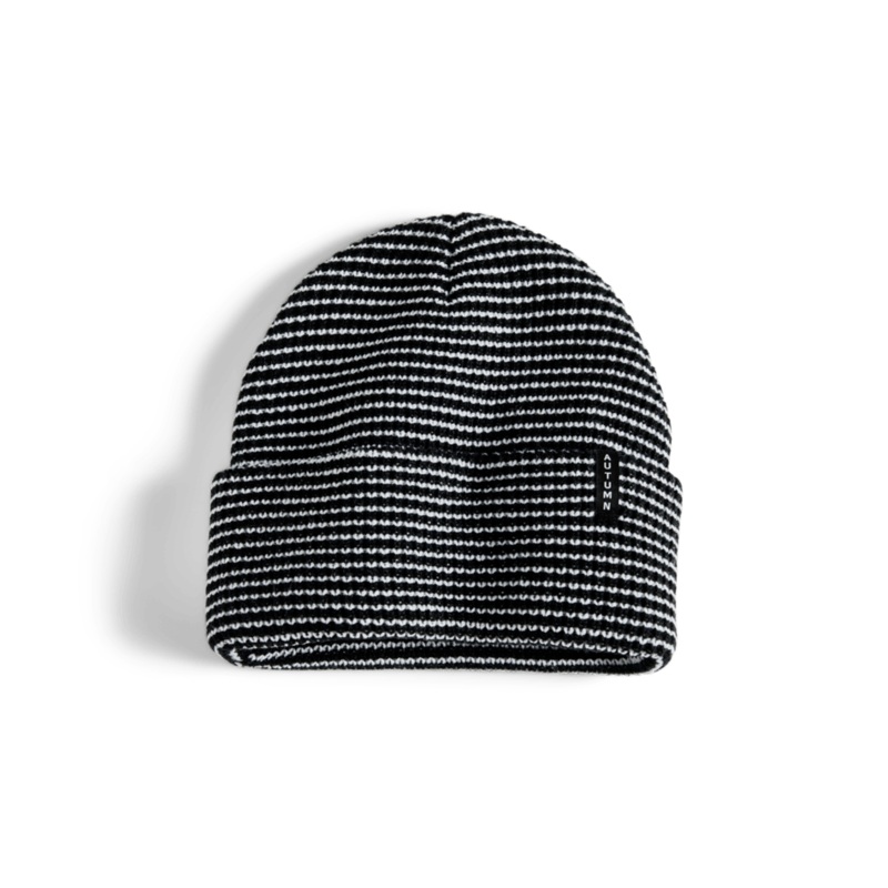 Autumn Select Stripe Beanie in Black 2025