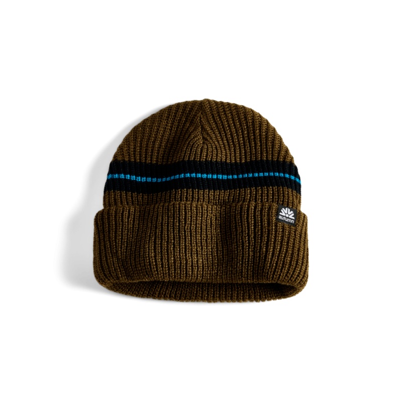 Autumn Simple Horizon Beanie in Army 2025