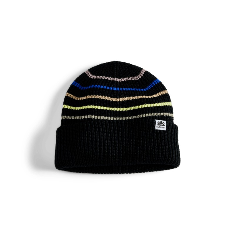 Autumn Simple Retro Beanie in Black 2025