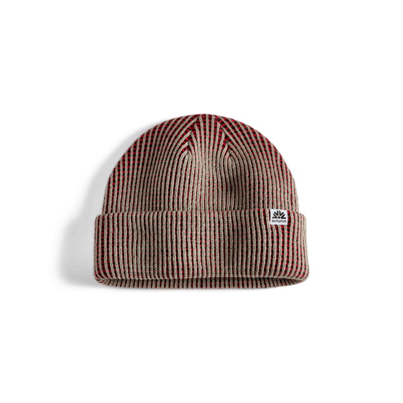 Autumn Simple Static Beanie in Stone Grey 2025