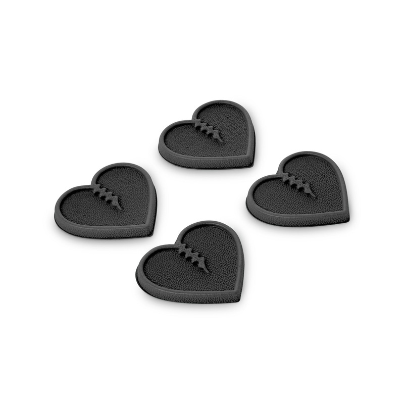 Crab Grab Mini Hearts Traction Stomp Pad in Black 2025
