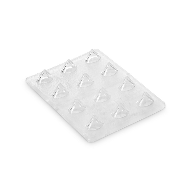 Crab Grab Mini Shark Teeth Traction Stomp Pad in Clear 2025