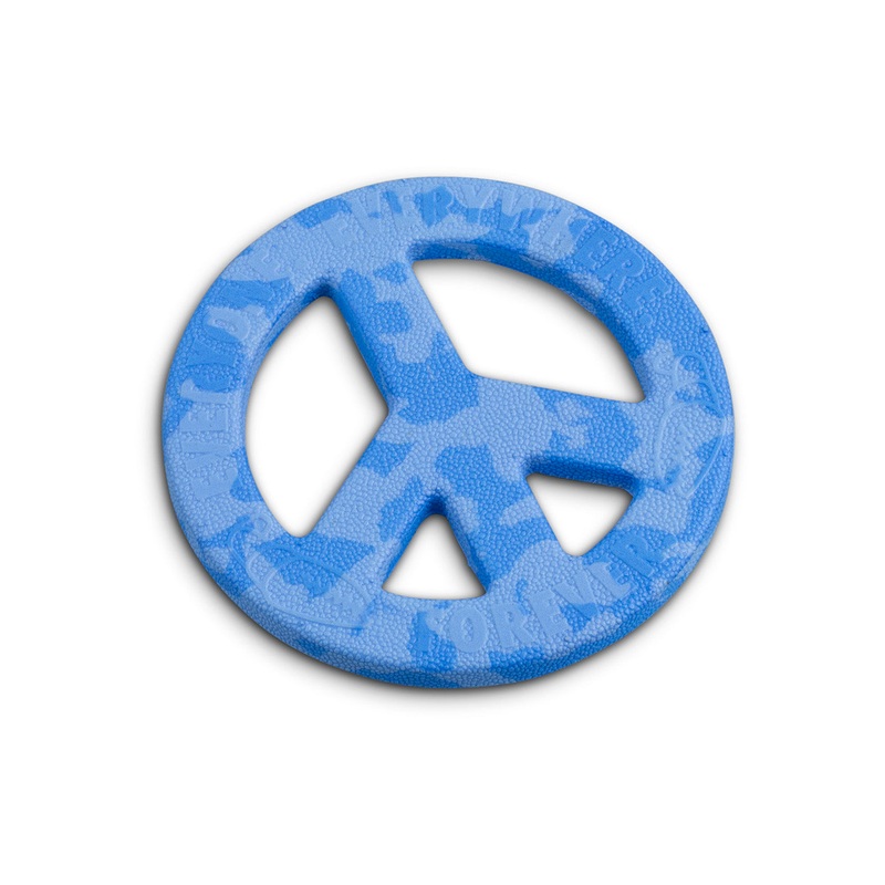 Crab Grab Peace of Foam Traction Stomp Pad in Blue Swirl 2025