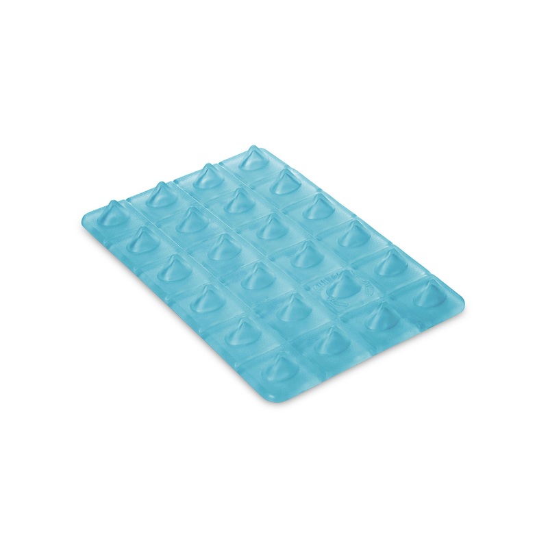 Crab Grab Shark Teeth Traction Stomp Pad in Clear Blue 2025