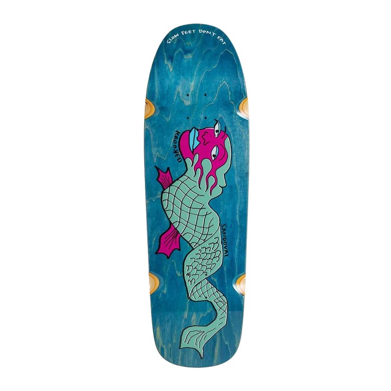 Krooked Sandoval Slow Feet Skateboard Deck in 9.81''
