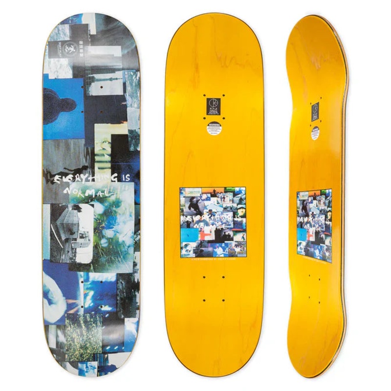 Polar Team Everything is Normal A Skateboard Deck