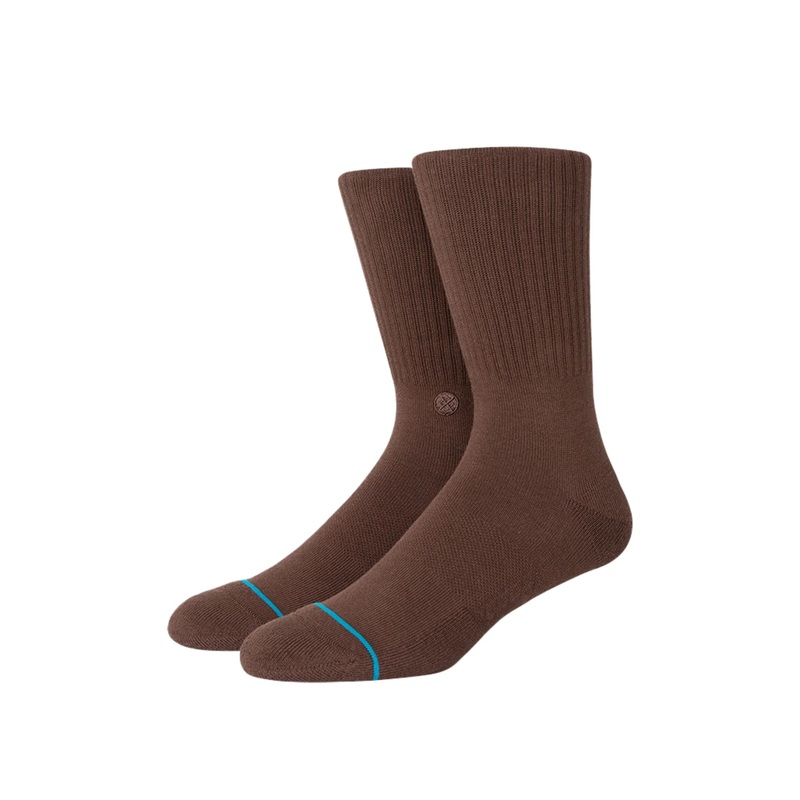 Stance Icon Sock in Brown