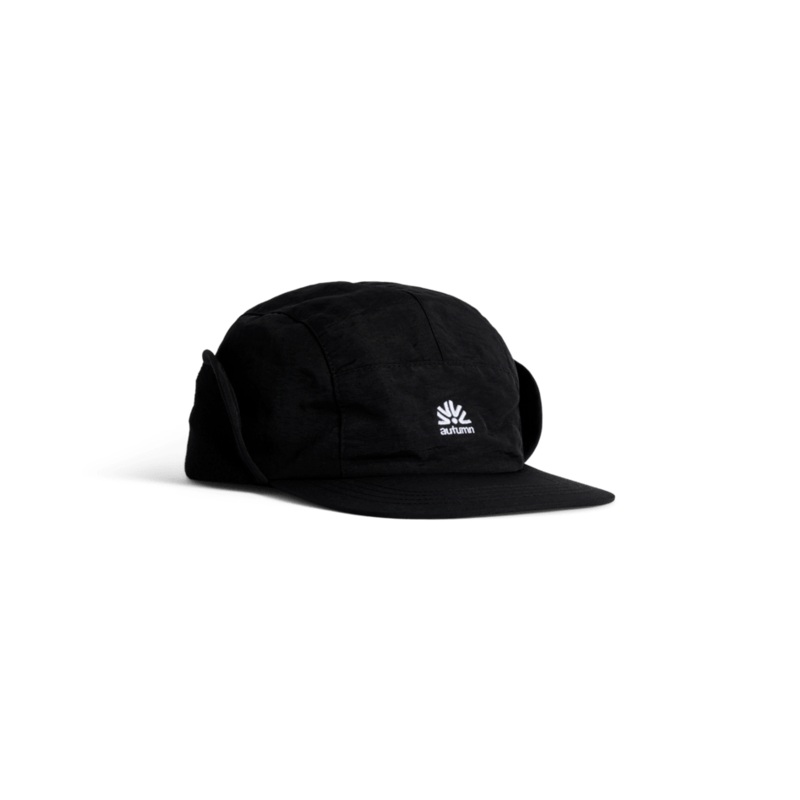 Autumn DWR Flap Cap in Black 2025