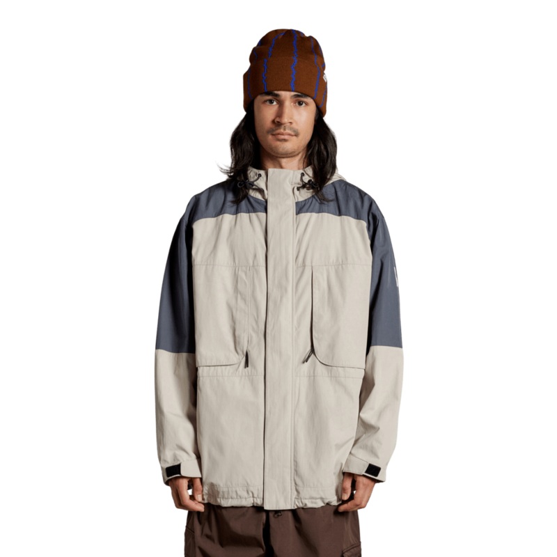 Autumn Field Jacket in Natural and Charcoal 2025