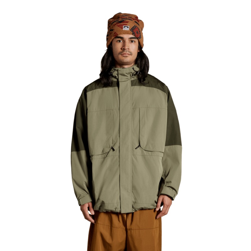 Autumn Field Jacket in Sage and Military 2025