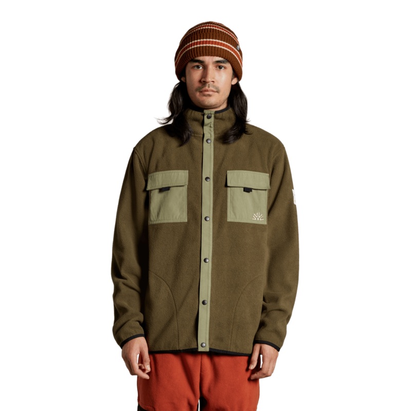 Autumn Scout Fleece Jacket in Military 2025
