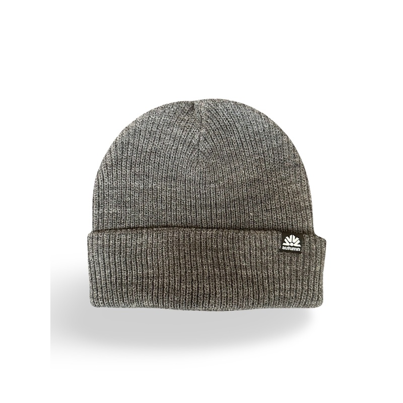 Autumn Simple Beanie in Charcoal 2025