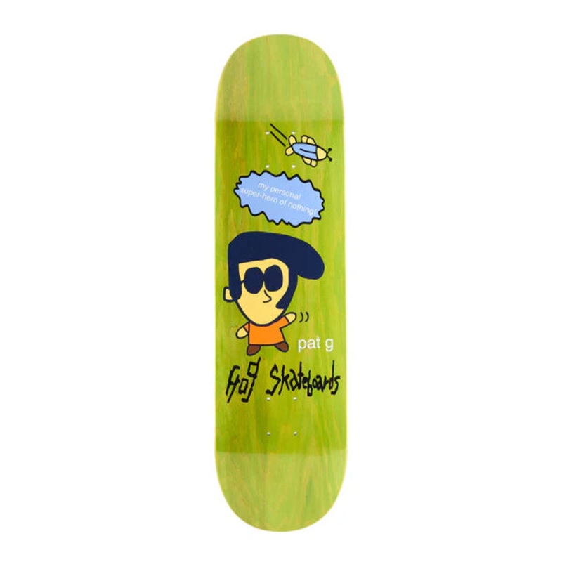 Frog Super Hero (Pat G) Skate Deck