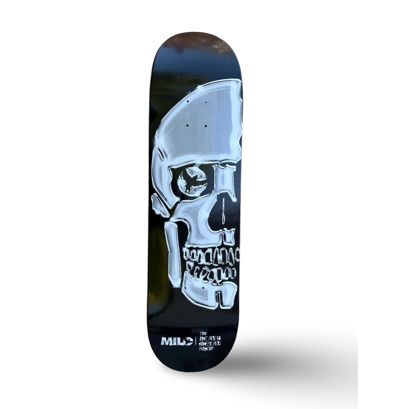 Milosport x Heavy Metal Shop Skateboard Deck