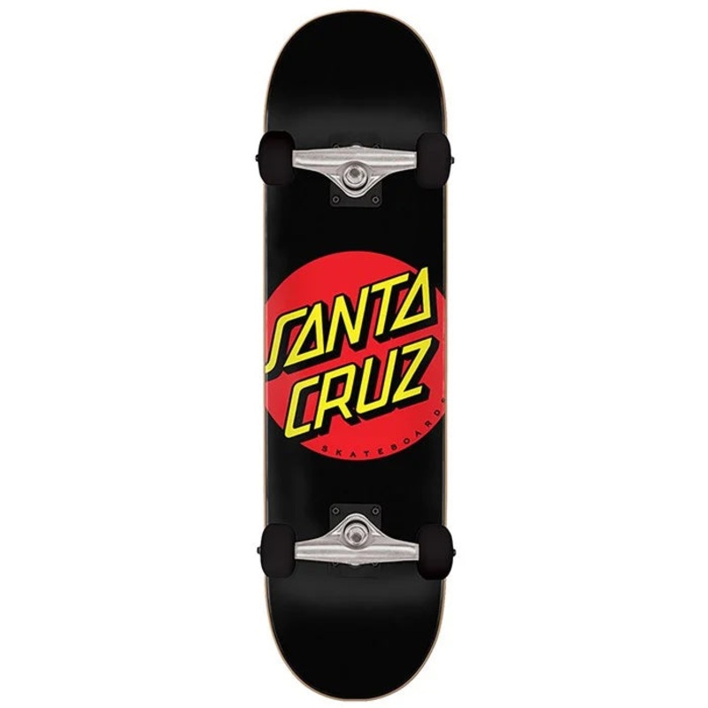 Santa Cruz Classic Dot Full Complete Skateboard Deck in 8"
