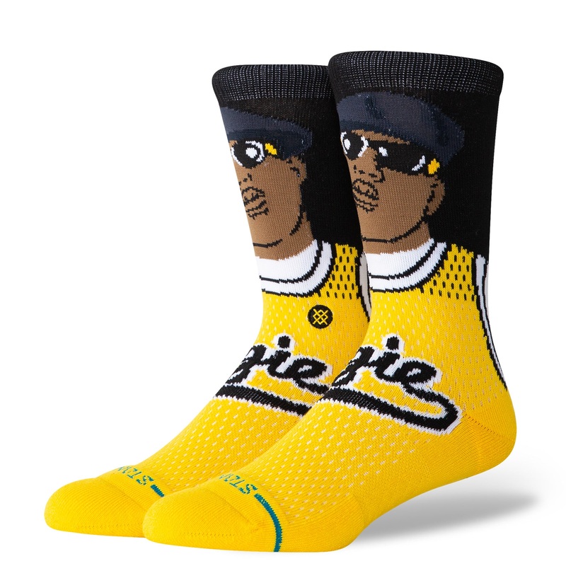 Stance Juicy Crew Socks in Yellow
