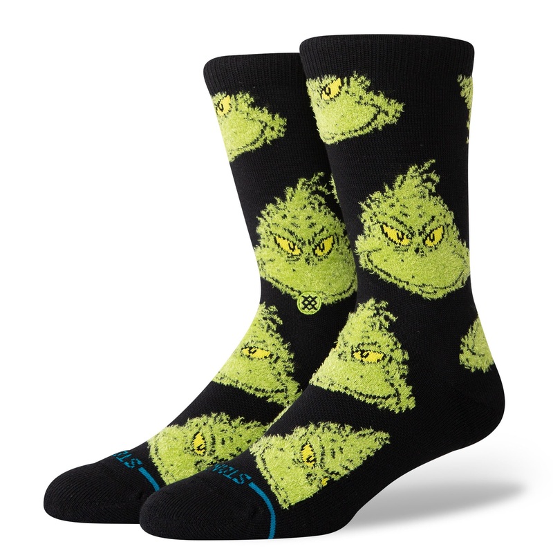 Stance Mean One Socks in Black
