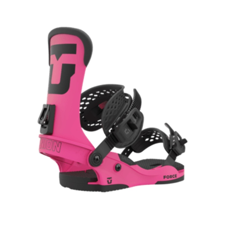 Union Force Snowboard Binding in Pink 2023