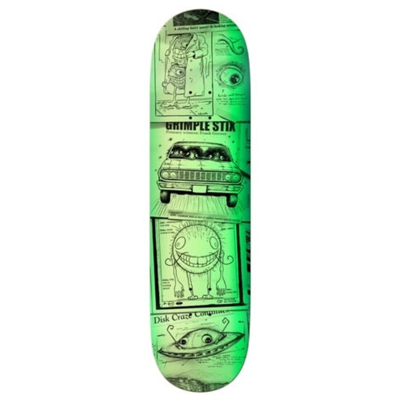 Antihero Gerwer Grimple Stix Sightings Skateboard Deck in 8.5