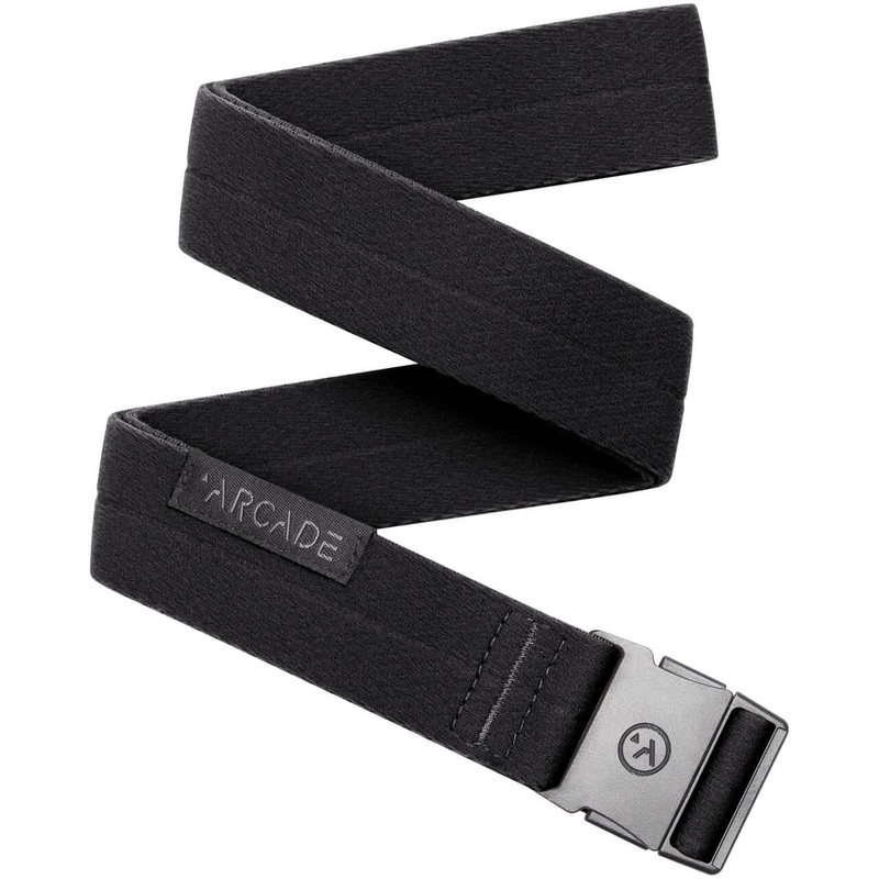 Arcade Midnighter Slim Belt in Black Noir