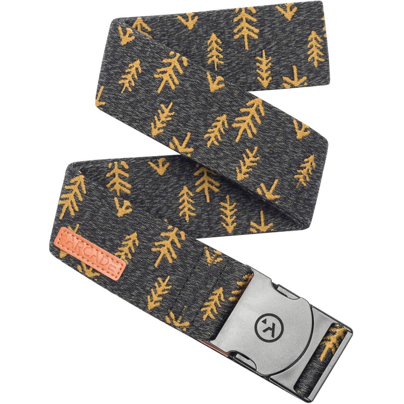Arcade Ranger Belt in Heather Green and Metal Brown