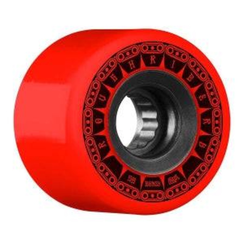 Bones Rough Riders Tank 56mm Skate Wheels in 80a All Terrain Formula Red