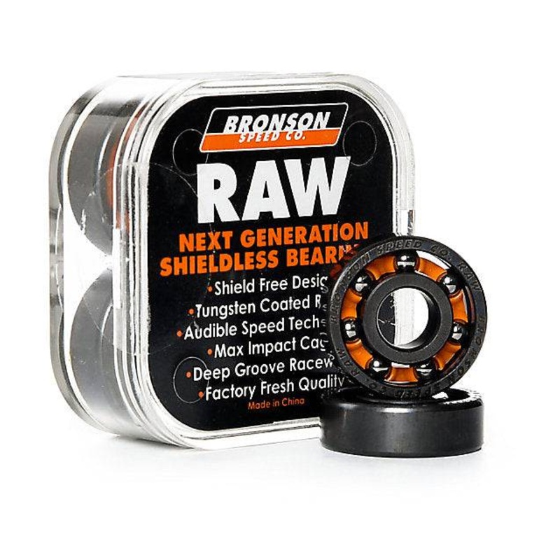 Bronson Speed Co Raw Skate Bearings