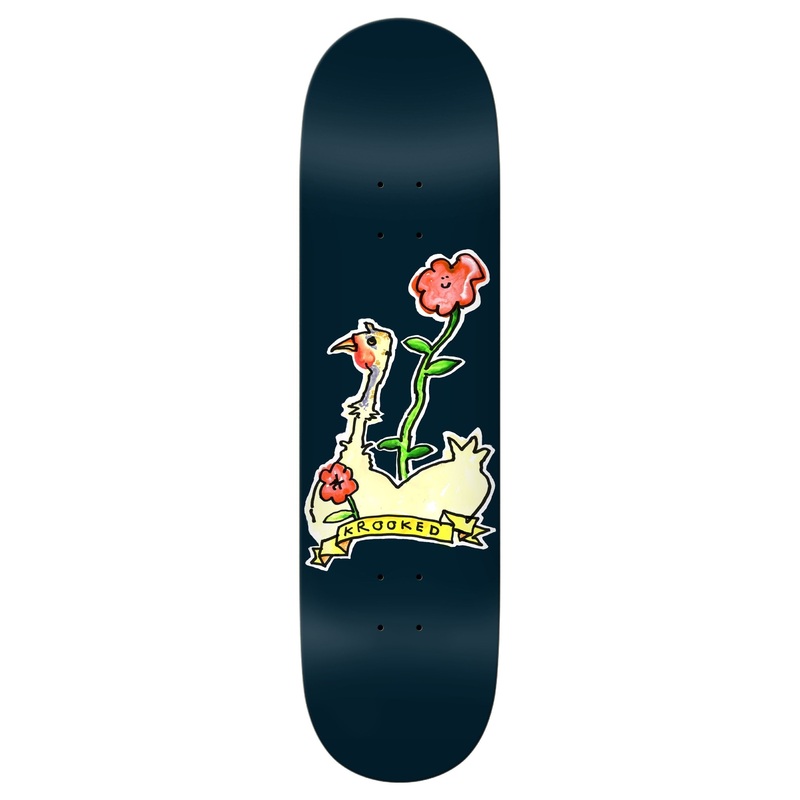 Krooked Belle Skateboard Deck in 8.25