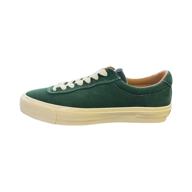 Last Resort VM001 LO Suede Shoe in Elm Green and White