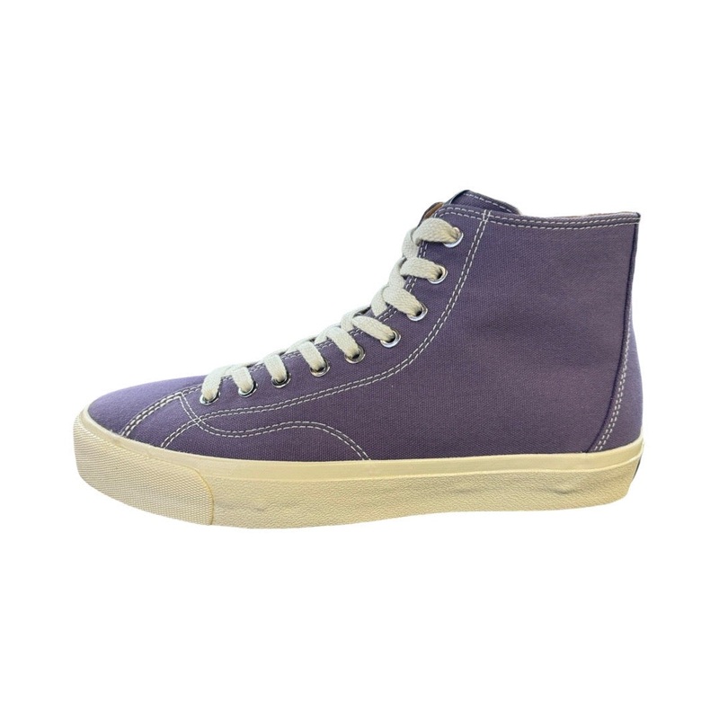 Last Resort VM003 HI Canvas Shoe in Purple Haze and White
