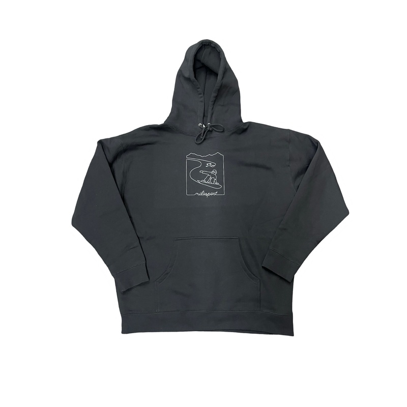 Milosport B Town Double Slash Hooded Sweatshirt