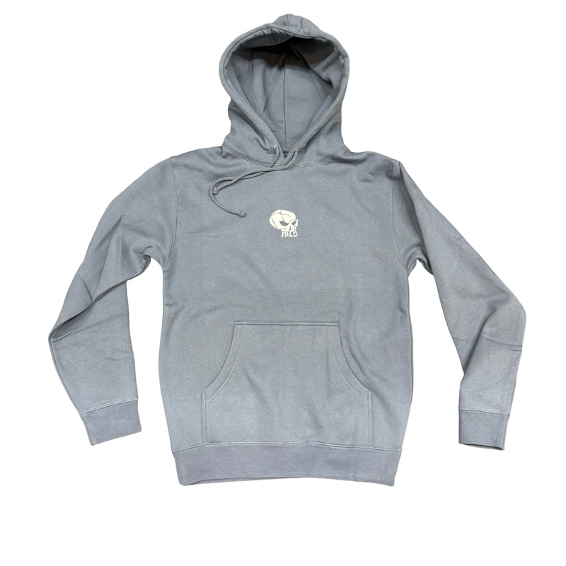 Milosport Mini Skull Hooded Sweatshirt in Storm Blue