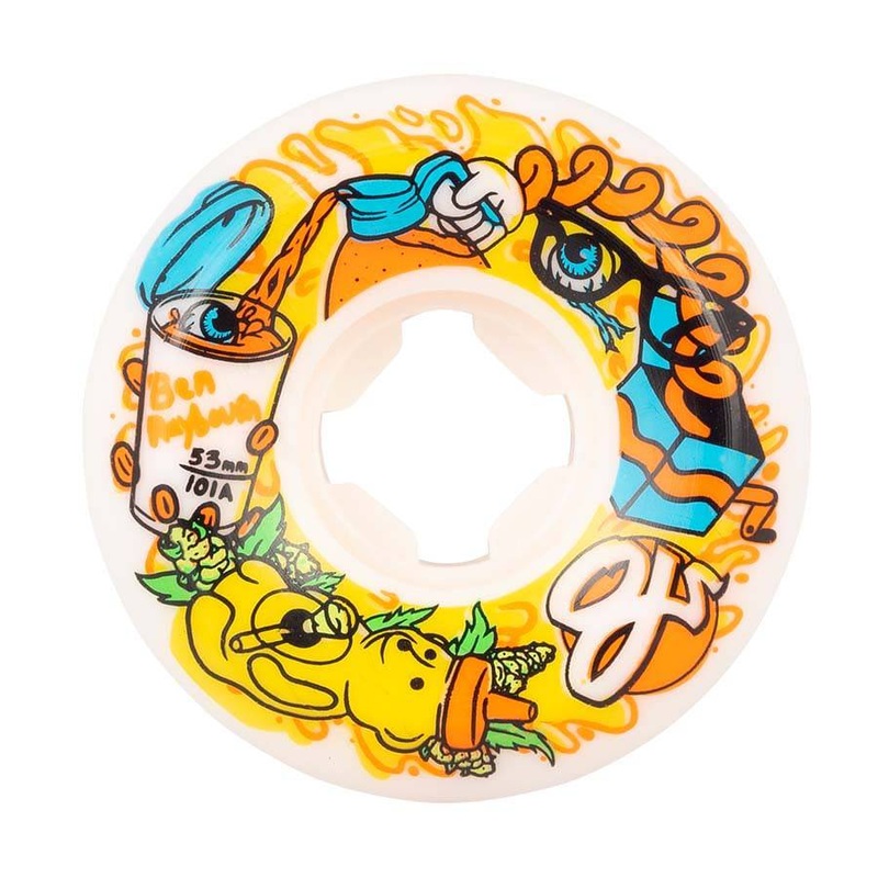 OJ Wheels 53mm Ben Raybourn Honey Elite Hardline 101a Skate Wheels