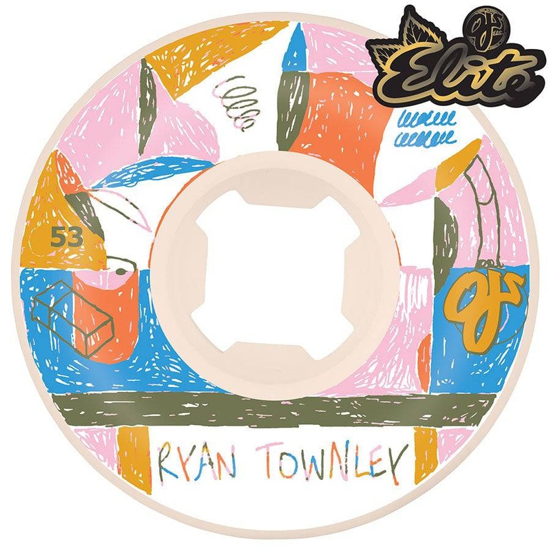 OJ Wheels 53mm Townley Elite Universals 101a Skate Wheel