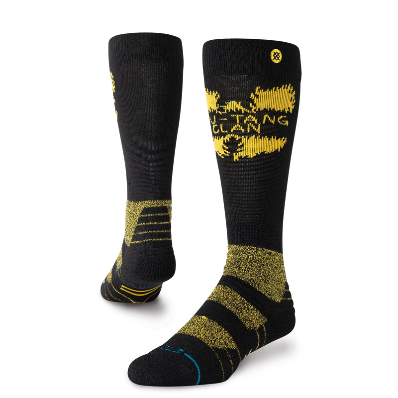 Stance Shaolin Slums Wool Snow Sock in Black 2025