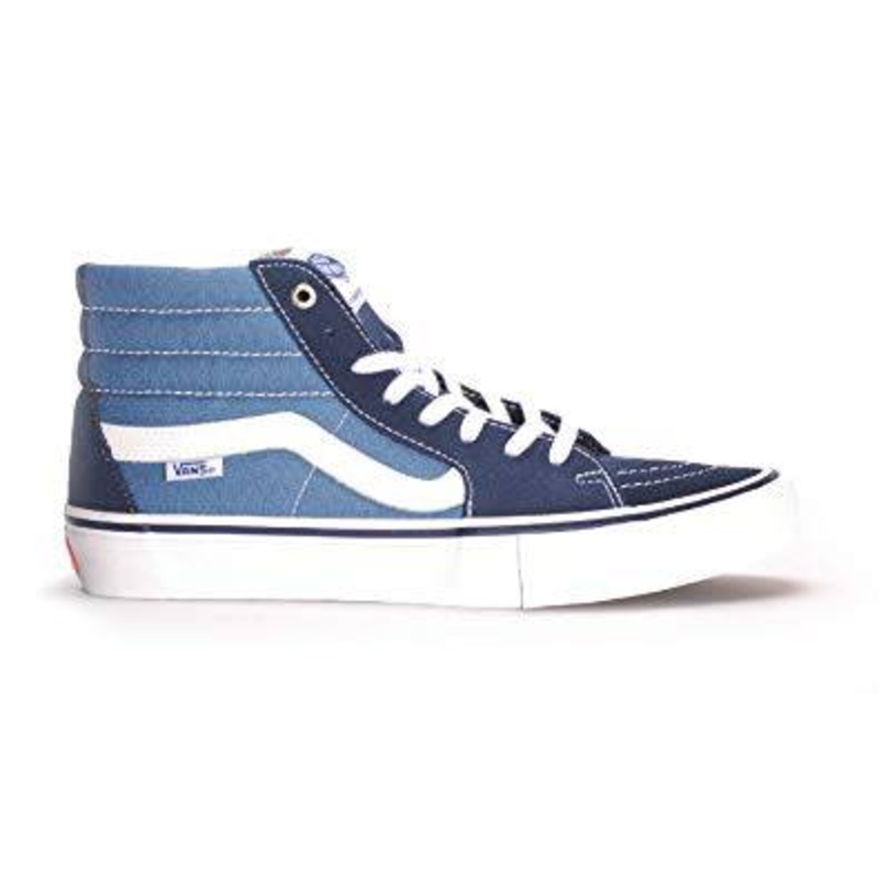 Vans Sk8 Hi Pro Shoe in Navy and Navy