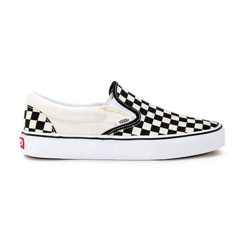 Vans Slip On Skate Shoe in Checkerboard