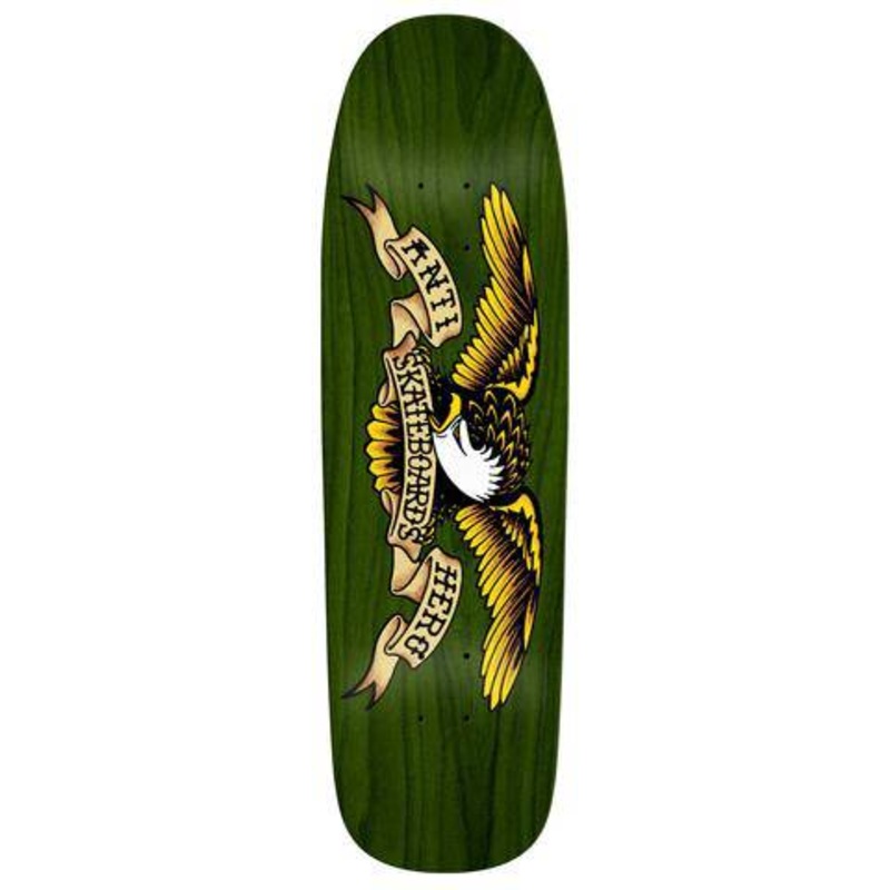 Antihero Eagle Green Giant Skateboard Deck in 9.56''