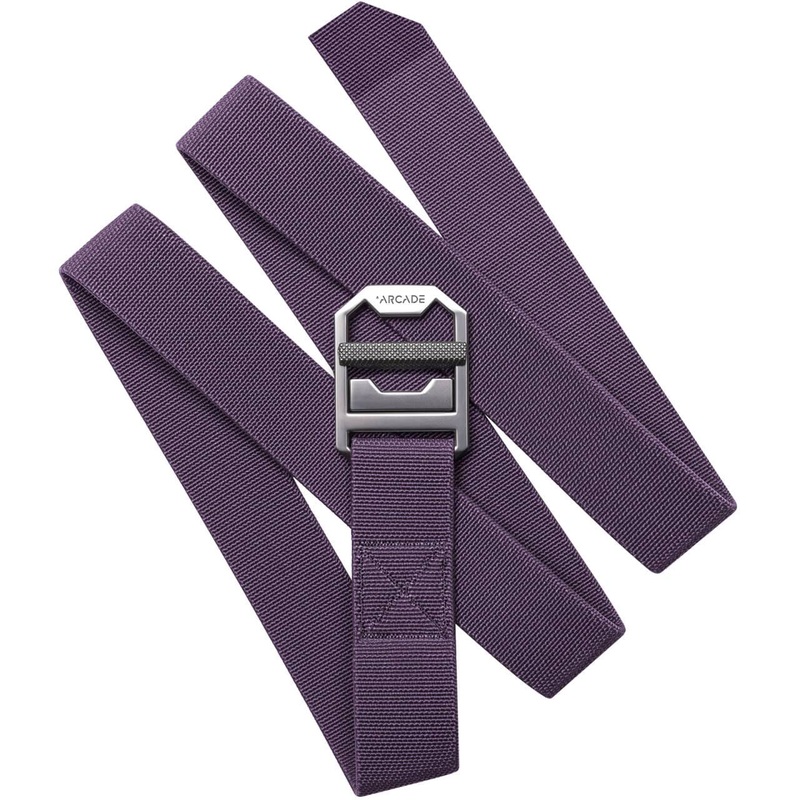 Arcade Guide Slim Belt in Wine