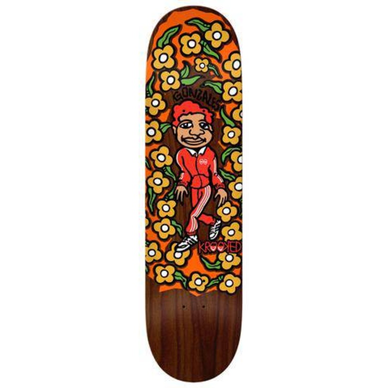 Krooked Gonz Sweatpants Skate Deck in 8.5"