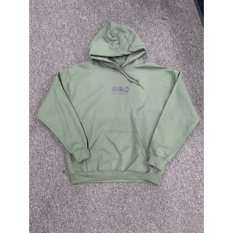 Milosport Club Hoodie in Green and Black