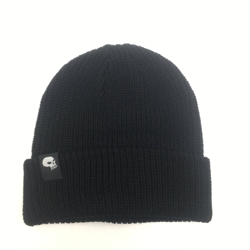 Milosport Skull & Bird Beanie in Black