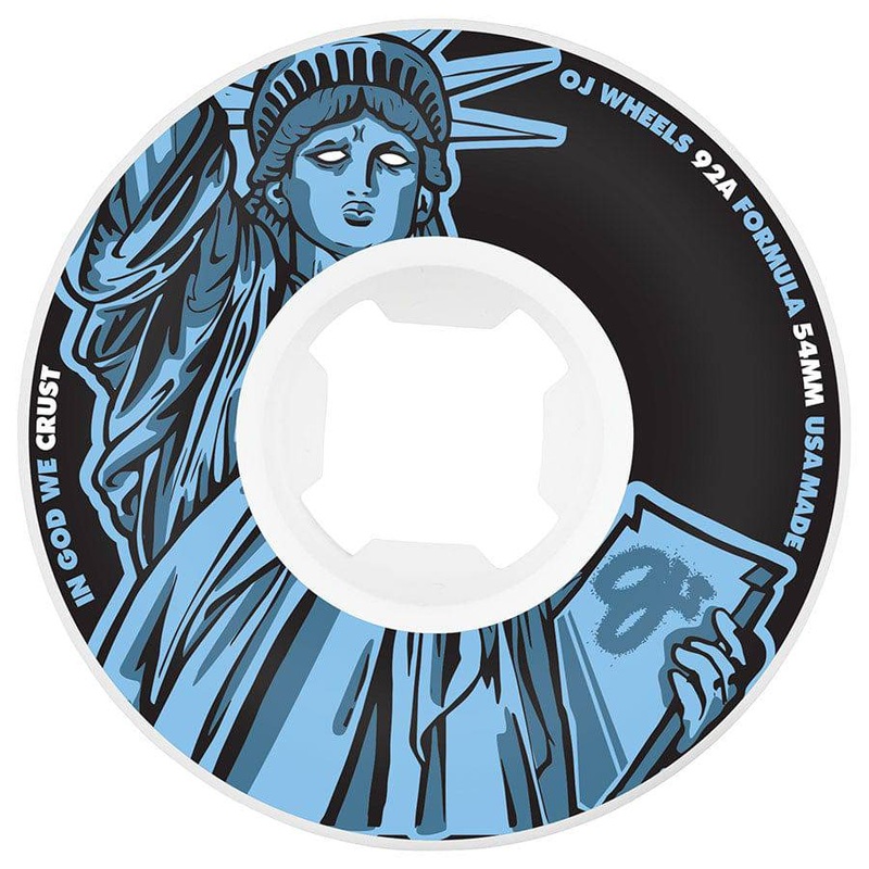 OJ Wheels 54mm Nintey Twos Skate Wheels in 92a
