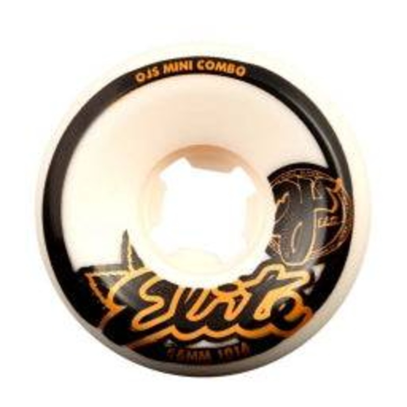 OJ Wheels 56mm Elite White Mini Combo 101a Skate Wheel