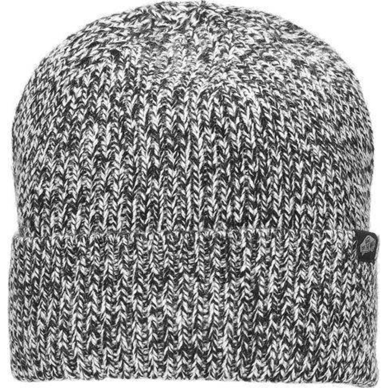 Vans Twilly Beanie in Black and Marshmallow