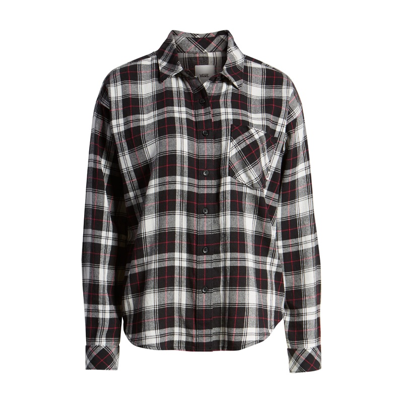 Vans Womens Brimms II Flannel in Black